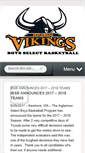 Mobile Screenshot of inglemoorselectbasketball.com